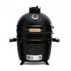 KAMADO BONO MINIMO 15 (40CM) Kamado-Keramikgrill, 33 cm Grillrost, glänzend schwarz
