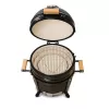 KAMADO BONO MINIMO 15 (40CM) Kamado-Keramikgrill, 33 cm Grillrost, glänzend schwarz