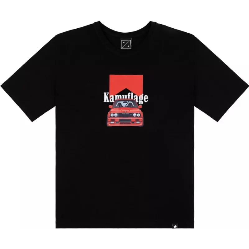 Kamuflage Beamer T-Shirt Weiß Größe L