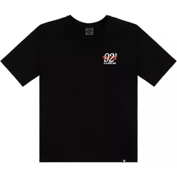 Kamuflage Dorito T-Shirt Schwarz Größe L