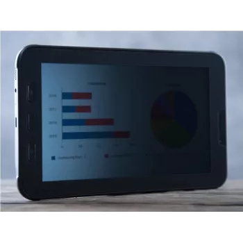KAPSOLO Sichtschutzfolie für iPad Pro 12,9 Zoll (2018-2022) - 2-Wege-Privatsphäre-Filter, magnetisch, matte Anti-Glare, 3H KAP30527