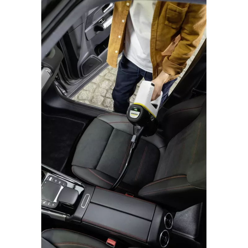 Kärcher VC 4 Cordless myHome Car Akku-Staubsauger, beutellos, 0,65 l Fassungsvermögen, Weiß