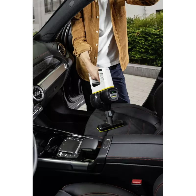Kärcher VC 4 Cordless myHome Car Akku-Staubsauger, beutellos, 0,65 l Fassungsvermögen, Weiß