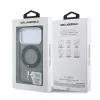 Karl Lagerfeld IML Ring Stand 360 Kameo Metal MagSafe-Hülle für iPhone 18 Pro Max / 17 Pro Max - Schwarz