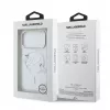 Karl Lagerfeld iPhone 15 Pro MagSafe Hartschale Transparent mit Karl Script Logo