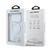 Karl Lagerfeld iPhone 18 Pro Max / 17 Pro Max MagSafe IML Ring Stand 360 Kameo Metal Transparente Hülle