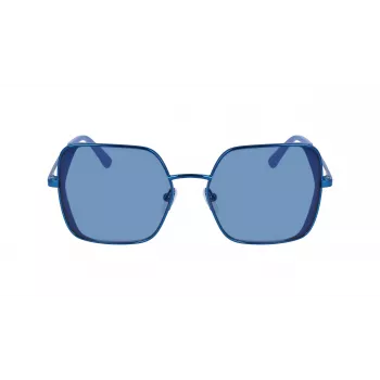 KARL LAGERFELD KL340S5618400 Damen-Sonnenbrille - Schwarzer Rahmen, graue Gläser, 56 mm