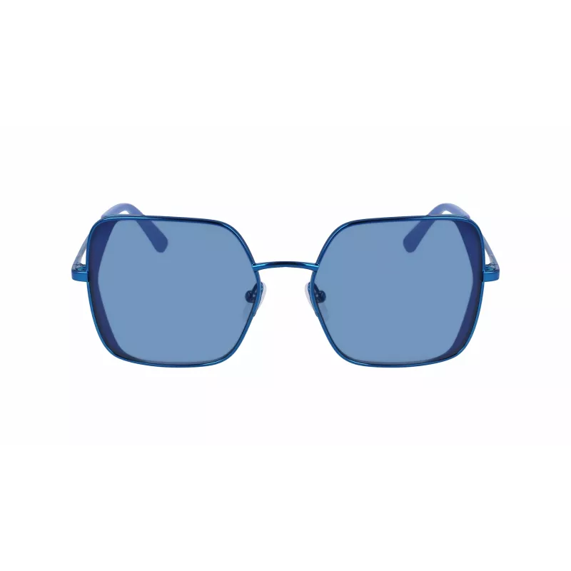 KARL LAGERFELD KL340S5618400 Damen-Sonnenbrille - Schwarzer Rahmen, graue Gläser, 56 mm