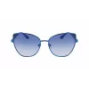 KARL LAGERFELD KL341S-400 Damen Butterfly Sonnenbrille Blau Verlauf 56mm