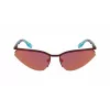 KARL LAGERFELD KL352S Sonnenbrille Unisex Schwarzer Rahmen Graue Gläser 61/17/140 mm