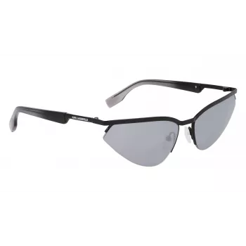KARL LAGERFELD KL352S Sonnenbrille Unisex Schwarz/Grau 61mm