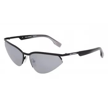 KARL LAGERFELD KL352S Sonnenbrille Unisex Schwarz/Grau 61mm