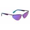 KARL LAGERFELD KL352S6117500 Unisex Rechteck-Sonnenbrille Schwarz/Grau 61mm