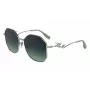 KARL LAGERFELD KL358S-041 Damen-Sonnenbrille - Schwarzer Rahmen, graue Gläser, 57 mm