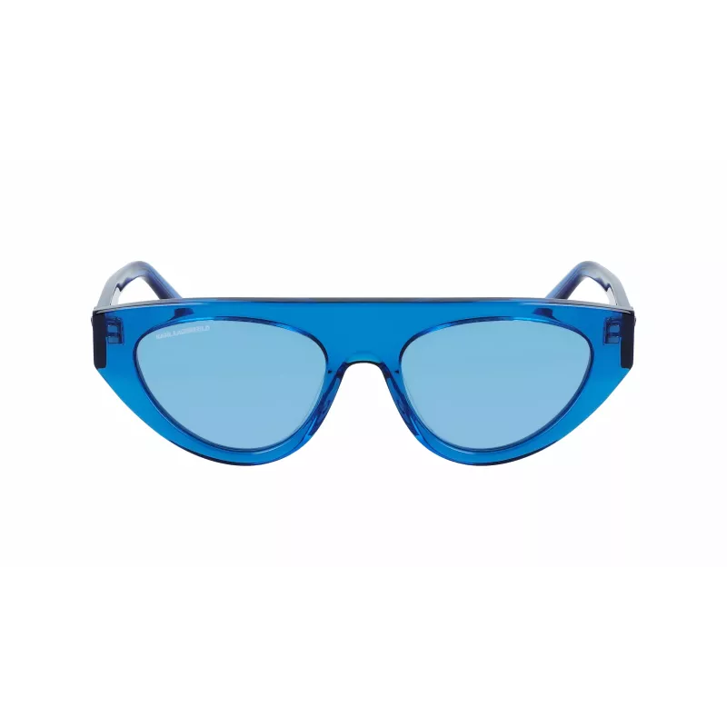 KARL LAGERFELD KL6043S-424 Damen Cat-Eye-Sonnenbrille Havana Brown Gradient 52mm