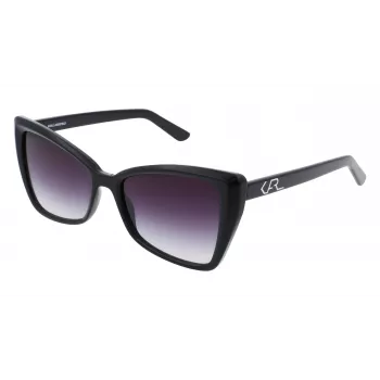 KARL LAGERFELD KL6044S551700 Damen-Sonnenbrille Schwarz 55/17/140 mm