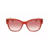 KARL LAGERFELD KL6069S-805 Damen-Sonnenbrille Havana Square Acetat 54mm