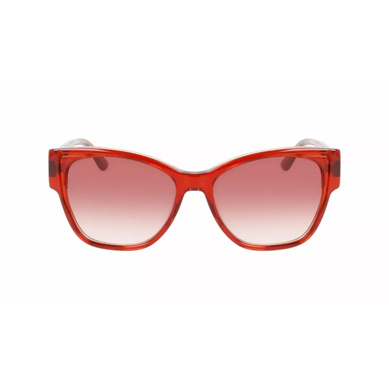 KARL LAGERFELD KL6069S-805 Damen-Sonnenbrille Havana Square Acetat 54mm