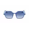 KARL LAGERFELD KL6083S-407 Damen eckige Sonnenbrille Havana Braun Gradient 56mm