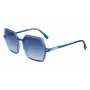 KARL LAGERFELD KL6083S-407 Damen eckige Sonnenbrille Havana Braun Gradient 56mm