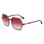 KARL LAGERFELD KL6083S-626 Damen Cat Eye Sonnenbrille Schwarz Grau Verlauf 56mm