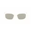 KARL LAGERFELD KL6085S-105 Damen eckige Acetat-Sonnenbrille Schwarz/Grau 55/18/140 mm