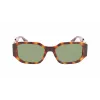 KARL LAGERFELD KL6085S-240 Damen Cat-Eye-Sonnenbrille Havana Braun Verlauf 55mm