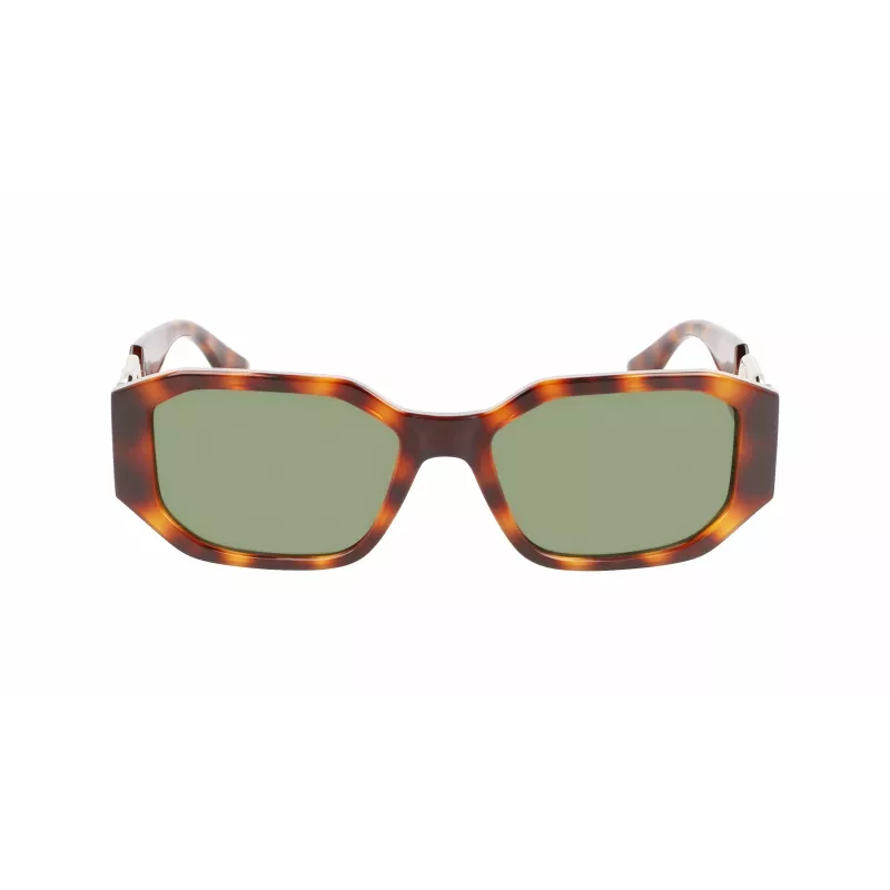 KARL LAGERFELD KL6085S-240 Damen Cat-Eye-Sonnenbrille Havana Braun Verlauf 55mm