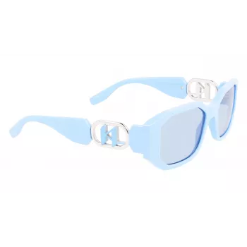 KARL LAGERFELD KL6085S-450 Damen-Sonnenbrille Schwarz Smoke Grey 55mm