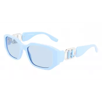 KARL LAGERFELD KL6085S-450 Damen-Sonnenbrille Schwarz Smoke Grey 55mm