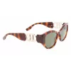 KARL LAGERFELD KL6086S-240 Damen-Sonnenbrille Havana Brown Gradient 54mm