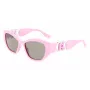KARL LAGERFELD KL6086S-525 Damen Butterfly-Sonnenbrille Havana Braun Verlauf 54mm