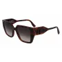 KARL LAGERFELD KL6098S-240 Damen Sonnenbrille Havana Brown Gradient 52mm