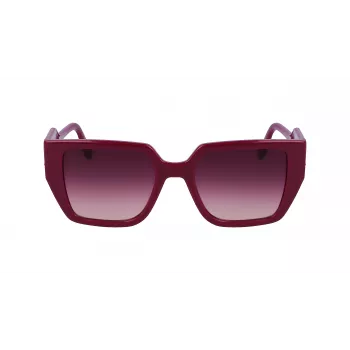 KARL LAGERFELD KL6098S-501 Damen eckige Acetat-Sonnenbrille 52mm