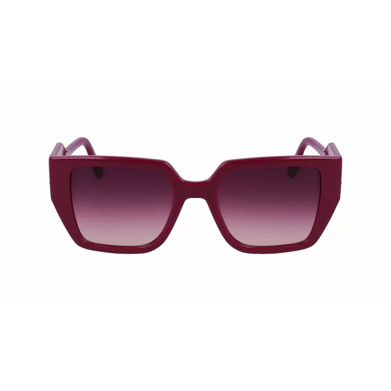 KARL LAGERFELD KL6098S-501 Damen eckige Acetat-Sonnenbrille 52mm