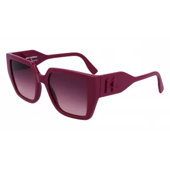 KARL LAGERFELD KL6098S-501 Damen eckige Acetat-Sonnenbrille 52mm