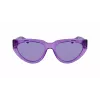 KARL LAGERFELD KL6100S-516 Damen-Sonnenbrille - Acetatrahmen, graue Gläser, 54 mm