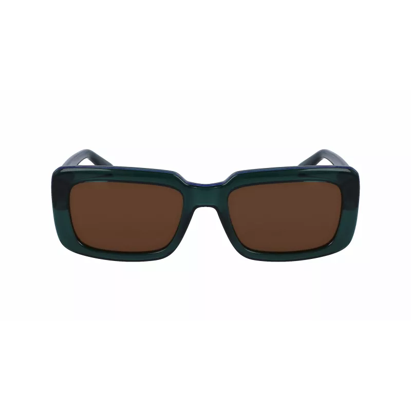 KARL LAGERFELD KL6101S-300 Unisex Sonnenbrille 54mm graue Gläser schwarzer Acetatrahmen UV400