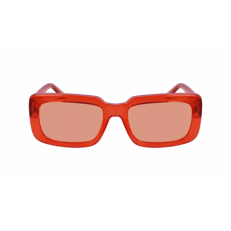 KARL LAGERFELD KL6101S-800 Unisex-Sonnenbrille - Schwarzer Rahmen, graue Gläser, 54 mm