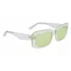 KARL LAGERFELD KL6101S-970 Unisex Sonnenbrille 54/19/140 mm Quadratischer Acetatrahmen Polycarbonat-Glas UV400