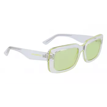 KARL LAGERFELD KL6101S-970 Unisex Sonnenbrille 54/19/140 mm Quadratischer Acetatrahmen Polycarbonat-Glas UV400