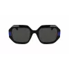 KARL LAGERFELD KL6124S-001 Damen Cat-Eye-Sonnenbrille Schwarz/Grau 53mm