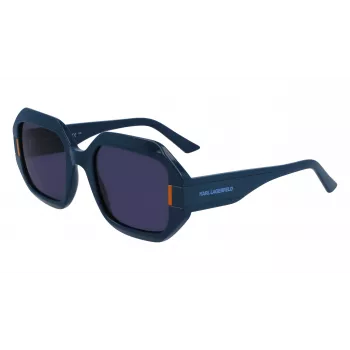 KARL LAGERFELD KL6124S-400 Damen-Sonnenbrille Blau 53mm