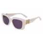 KARL LAGERFELD KL6125S-280 Damen-Sonnenbrille Havanna Schildpatt Acetatrahmen Braune Verlaufsgläser 52mm