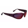 KARL LAGERFELD KL6128S-606 Unisex Sonnenbrille Havana Braun Acetat 69mm