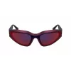 KARL LAGERFELD KL6128S-606 Unisex Sonnenbrille Havana Braun Acetat 69mm