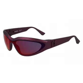 KARL LAGERFELD KL6128S-606 Unisex Sonnenbrille Havana Braun Acetat 69mm