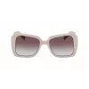 KARL LAGERFELD KL6140S531710 Damen-Rechteck-Sonnenbrille Schwarz/Grau 53mm
