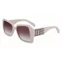 KARL LAGERFELD KL6140S531710 Damen-Rechteck-Sonnenbrille Schwarz/Grau 53mm