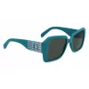 KARL LAGERFELD KL6140S531730 Damen Cat-Eye-Sonnenbrille Havana Tortoise Brown Gradient 53mm